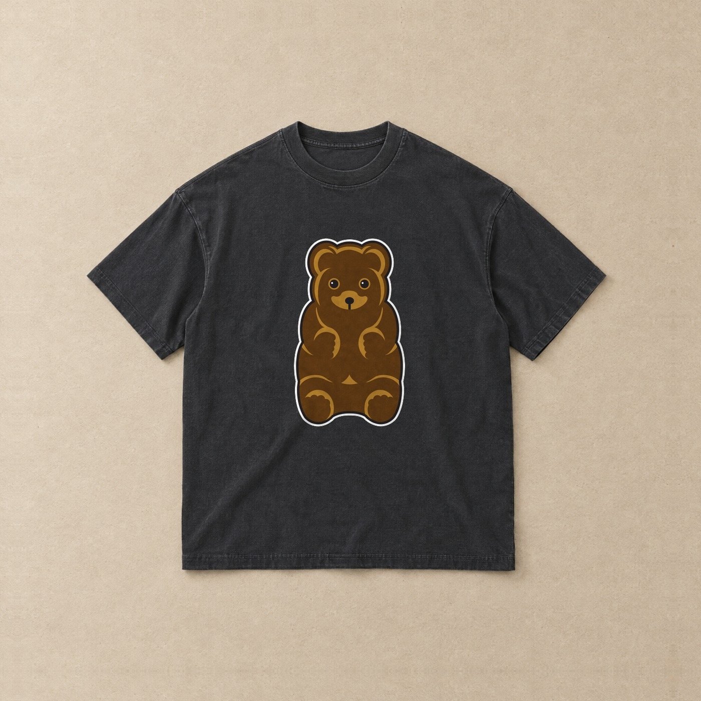 Vintage Washed Oversized Cotton T-Shirt