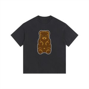 Bear Witness Tee, Washed Black